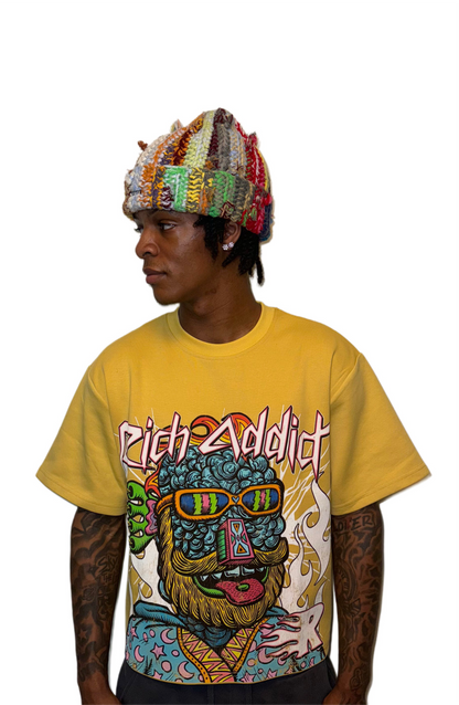 Rich Addict Oversized Trippy Shirt